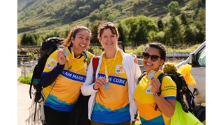 Group of trekkers for Marie Curie